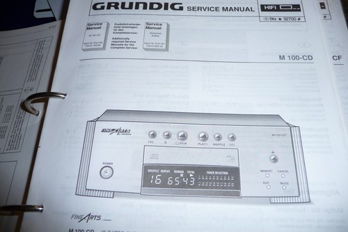 Manuale servizio grundig m - manuale, di