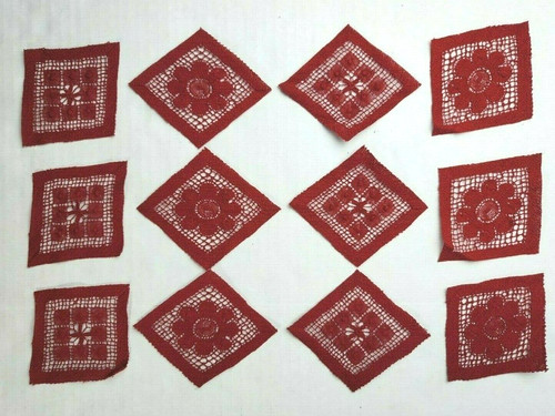 Lotto applique centrino - lotto,