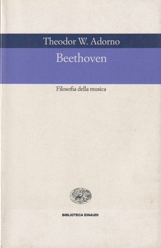 Theodor adorno beethoven - adorno.,