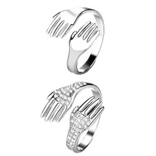  1 paio di anelli per dita