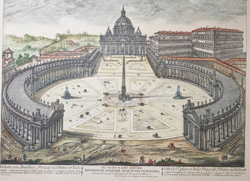 Roma veduta della basilica - veduta,