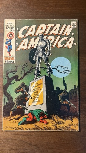 Captain america 113 1969 - #113,