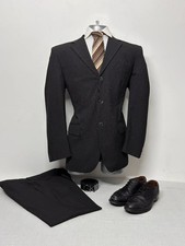 Manuel Ritz Mens Pinstripe
