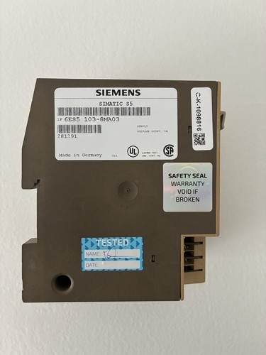 Siemens 6es5103 8ma03 - s5, |