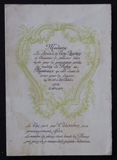 Invito 1912 AUX TRE QUARTIERS