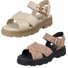 Donna clarks pelle - clarks, fibbia