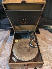 Grammofono La Voce del Padrone a Valigetta Anno 1930