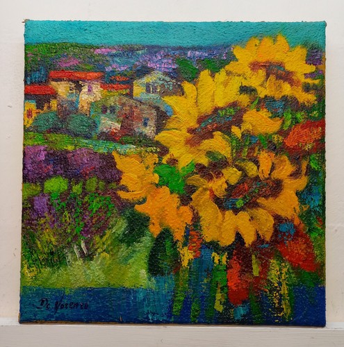 Quadro dipinto paesaggio - quadro, olio
