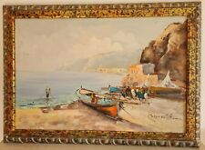 Quadro Marina olio su tela