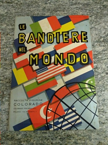 Album figurine bandiere - bandiere, nel