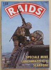 Rivista Militare RAIDS N.132 1998 Speciale Mine-Lanciarazziu C/C Scarponi