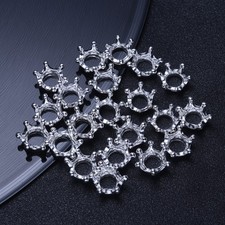  20 Pcs Arredamento Vintage Mini Corone Accessorio Di Gioielleria