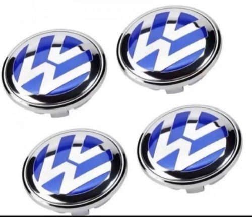 Volkswagen wheel cap blue - wheel,