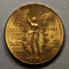 1981 1/2 oz Mexico Mexican