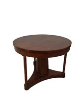 Tavolo tondo  impero a colonna