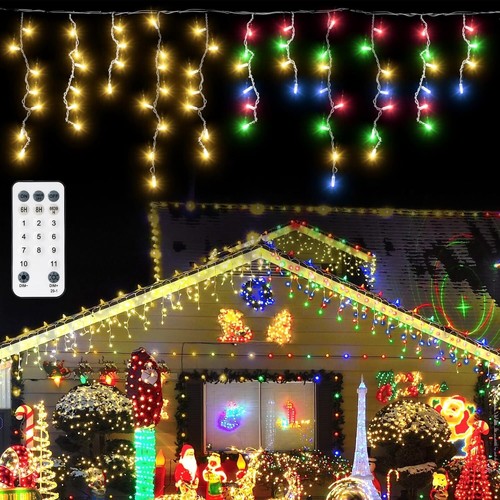 Luci natale cascata - luci,