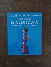 NAUSICAA DELLA VALLE DEL VENTO 30⁰ ANNIVERSARIO GHIBLI STEELBOOK MIYAZAKI BLURAY