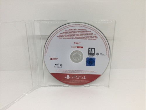 Ps4 nioh promo disc condizioni - ps4,