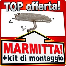 Silenziatore posteriore per - silenziatore, vw