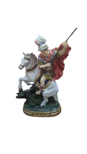 Statuetta san giorgio - statuetta, a