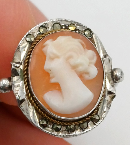 Anello cammeo prima - cammeo, del