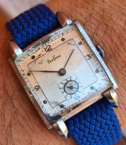 Orologio perfine decò - decò, ref