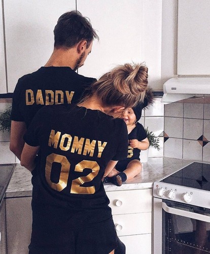 Maglietta famiglia abbinamento - famiglia,