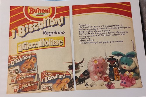 Inserto pubblicità 1987 - , i