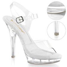 5" Clear Heels Fitness Pageant