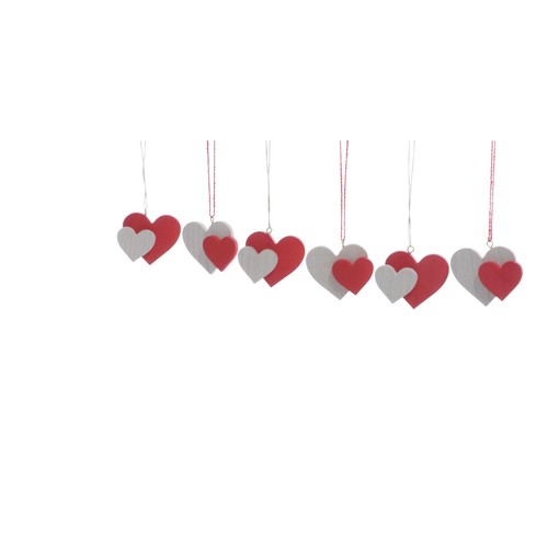 Pendenti albero doppio cuore - albero,