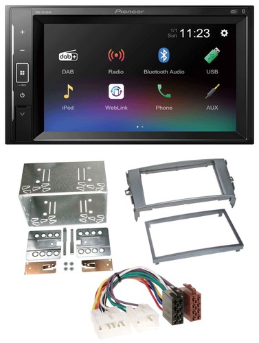 Pioneer dab mp3 2din bluetooth - pioneer,