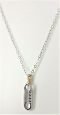 Collana uomo acciaio - uomo, in