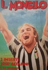 MONELLO FUMETTO COVER JOSE' ALTAFINI  JUVENTUS COME FOTO