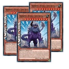 BEHEMOTH IL RE DELLE CENTO BATTAGLIE 3x • Comune • MP24 IT364 • 1Ed • Yugioh!