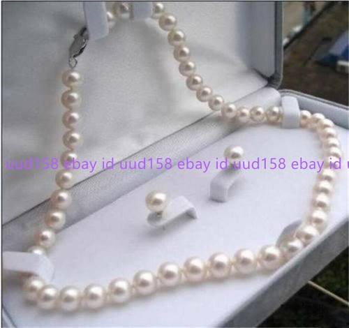 Set orecchini collana perle