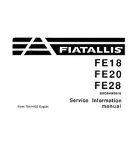 Manuale informazioni servizio