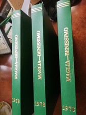 Maglia Benissimo - 12 numeri 1977/78 rilegati in 3 volumi - Fratelli Fabbri Ed.