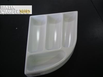 Portaposate abs bianco - portaposate,