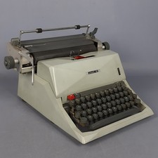 Macchina da Scrivere OLIVETTI 82 DIASPRON Design Modernista Vintage Anni 60