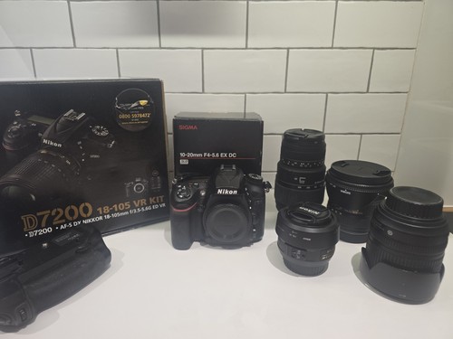 Nikon d7200 dslr obiettivi - nikon,