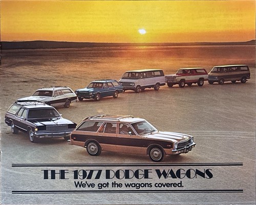Dodge wagons prospekt 1977 - wagons,