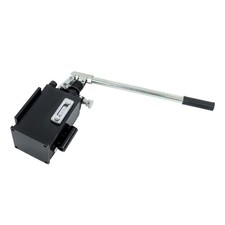 Pompa manuale a pistone idraulico 1,5 Cid 3 Qts monoazione con manopola di rilascio