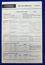 Manuale di servizio originale