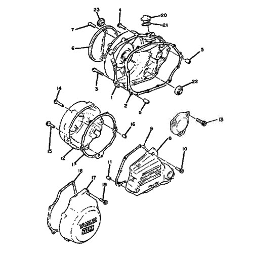 Yamaha 1100 1978 1981 - 1978-1981, kit