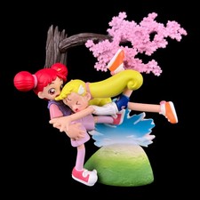 Medicos Magical Ojamajo Doremi Harukaze & Hana Diorama MxCxO Anime Figure Giappone