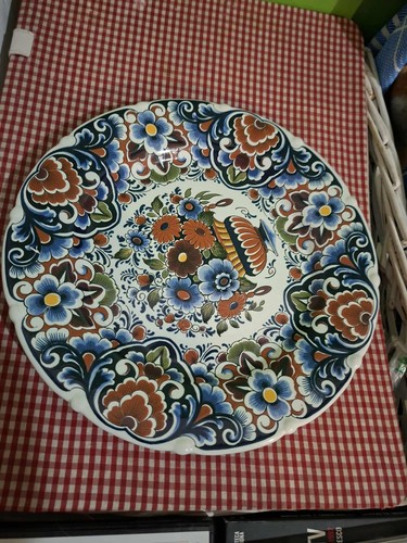 Antico piatto ceramica - ,