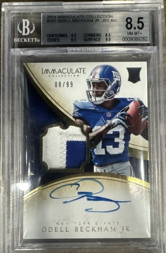 Panini 2014 immaculate - panini, odell