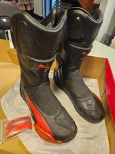 Stivali Moto Puma Ducati Desmo V2 numero 41 neri, rossi, ottime condizioni