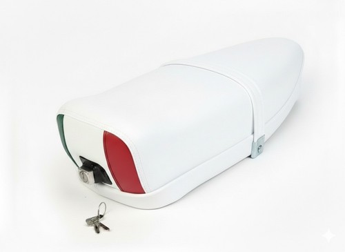 Sella bianca vespa special - sella,