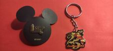 Walt Disney WORLD RESORT Florida 1996 Portachiavi 25° Anniversario+ Pins Disney